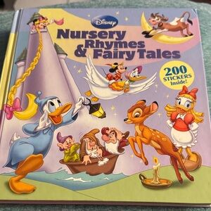 Disney Nursery Rhymes & Fairy Tales Book